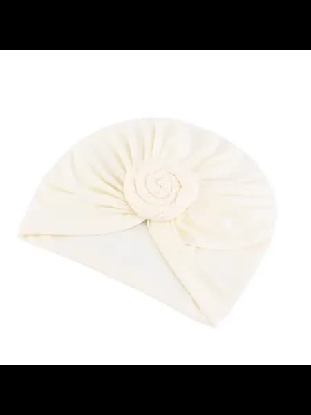 Тюрбан женский белый Milk white GATHERTOP