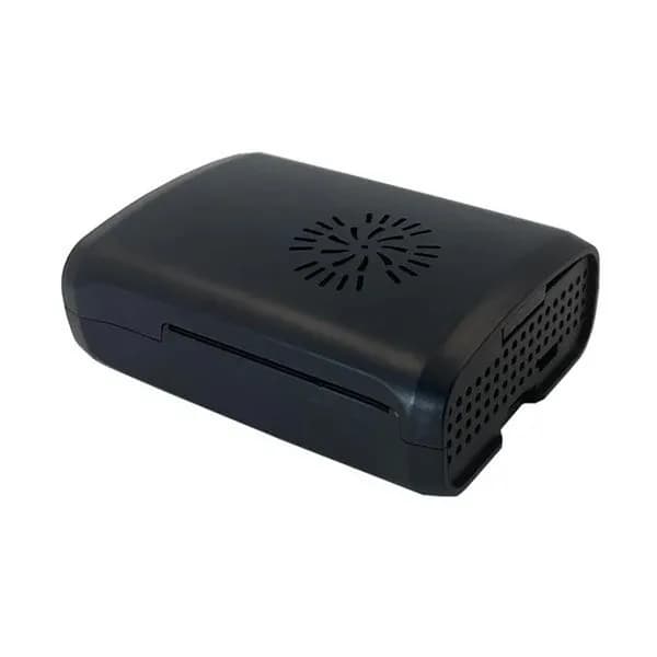 Пластиковый корпус для Raspberry Pi 5 с возможностью размещения вентилятора