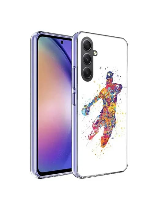Чехол для телефона с дизайном для гандбола для Samsung A17 A
