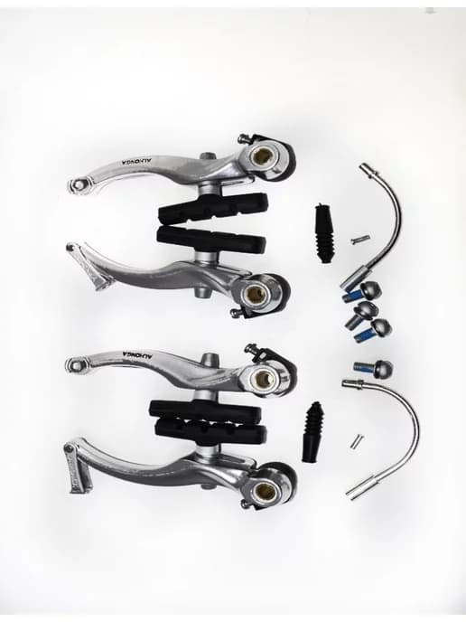 Набор тормоза V-Brake алюм стоички и тросов 110mm