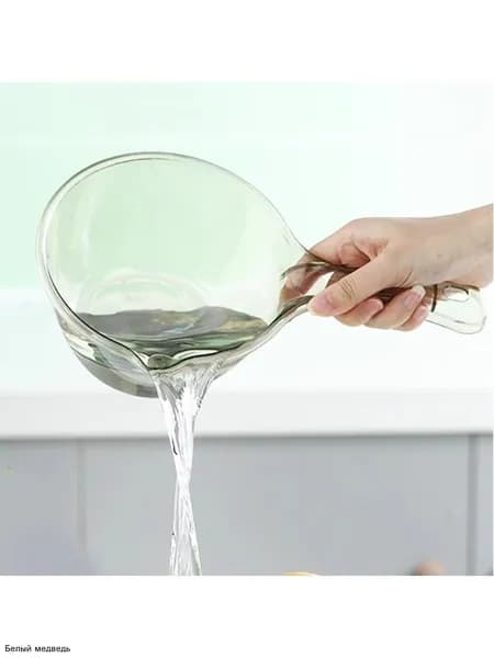 Ковш хозяйственный, пластик, 1 л, 1 шт