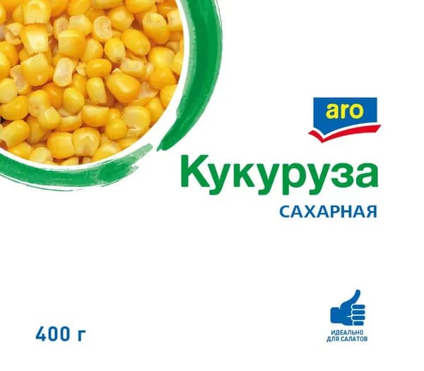 Кукуруза Aro стерилизованная 400 г