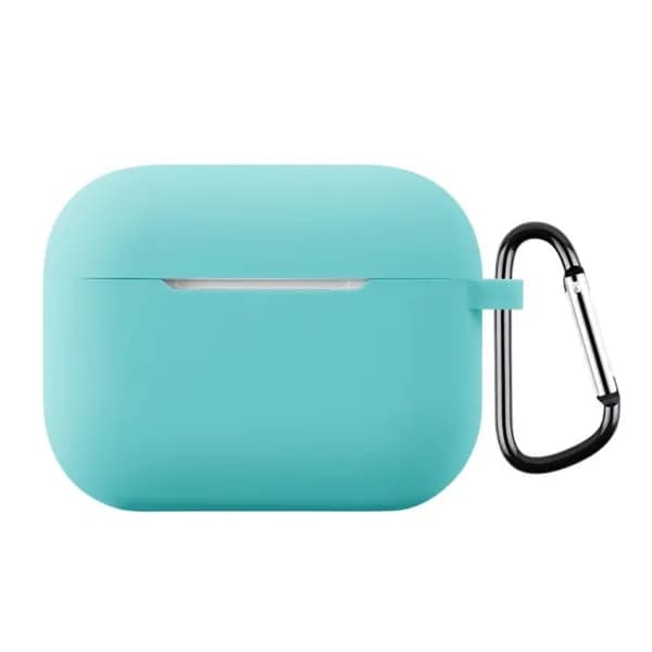 For AirPods Pro 3 Чехол для наушников Силиконовый защитный чехол для наушников AirPods Pro 3 с креплением толщиной: 1,3 мм (мятно-зеленый)