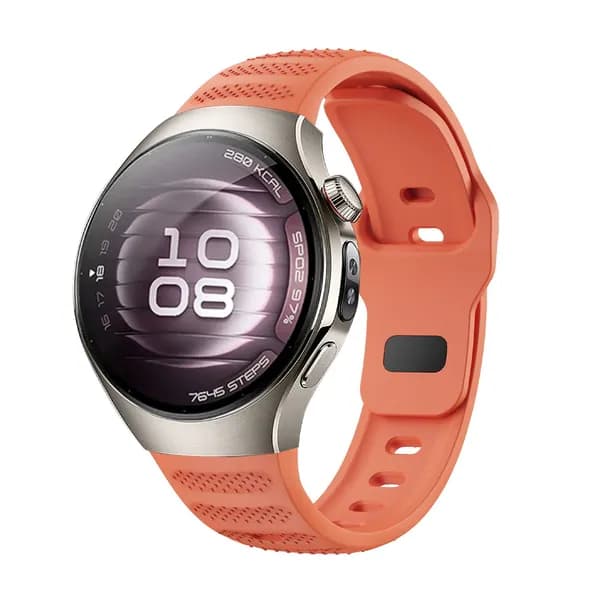 Спортивный силиконовый ремешок Для Huawei Watch 5 46mm, Форма в горошек, Водонепроницаемый ремешок