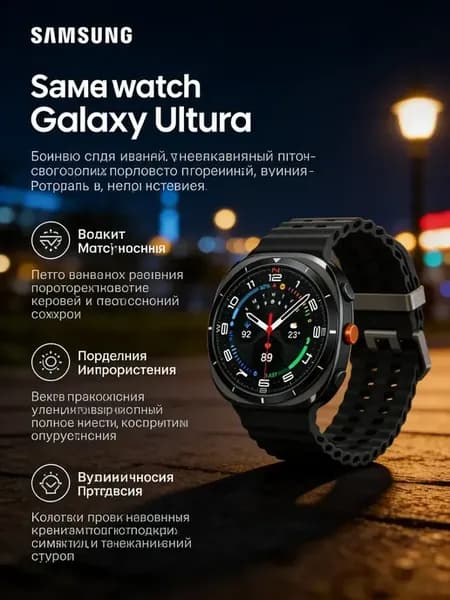 Galaxy Watch Ultra видимость в любое время
