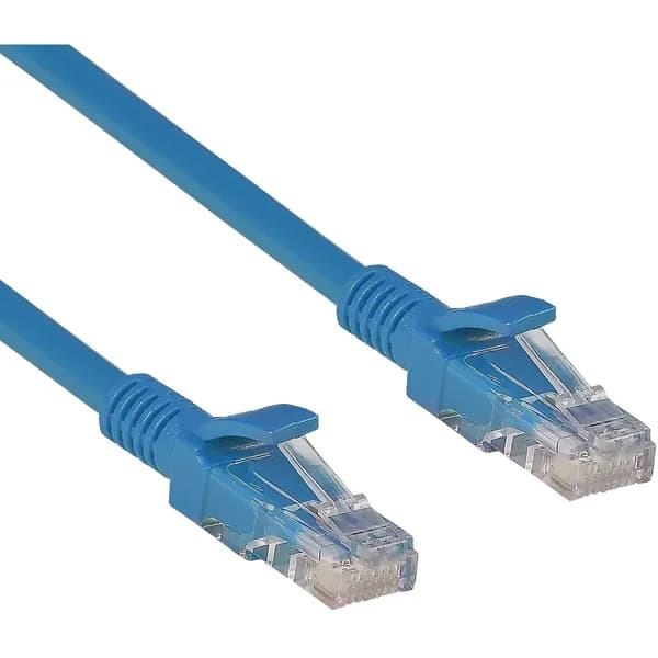 Патч-корд RJ-45 ExeGate 1.5м, Cat.5е, ПВХ Синий EX241493RUS