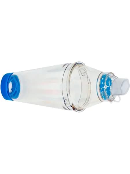 Спейсер для ингаляций для детей и взрослых Free-breath Midi Clear (KRT-03-PETG)