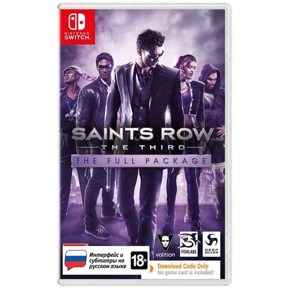 Игра Saints Row: The Third Full Package Русская Версия (Switch) (Nintendo Switch