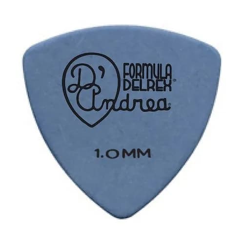 Медиатор D"Andrea RD346 Formula Delrex Triangle, 1 мм, 1 шт.
