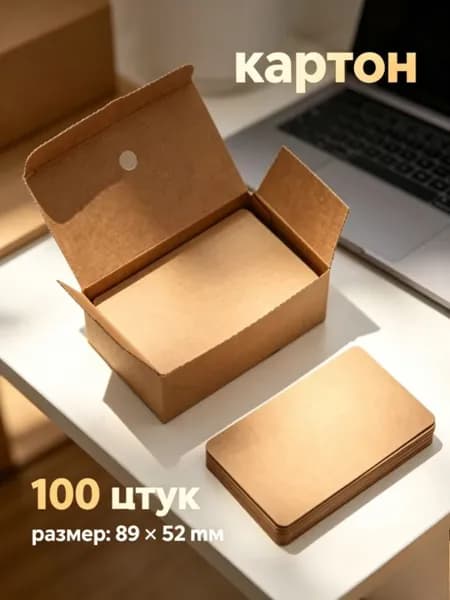 Декоративные пустые карточки из крафта ретро стиль для писем и открыток, 100 шт.