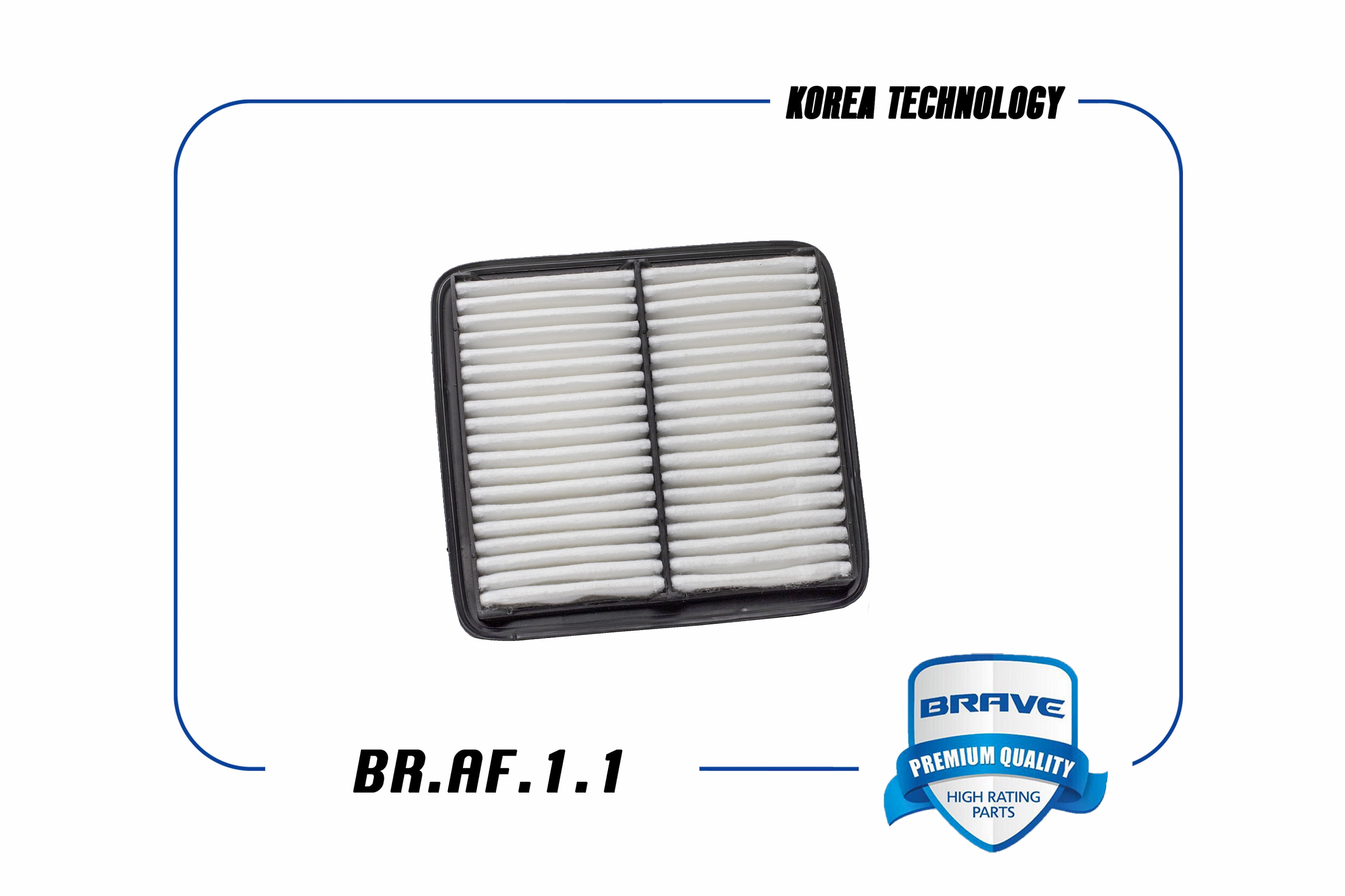 Фильтр воздушный для Дэу Матиз арт BRAF11 Brave