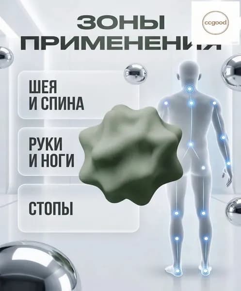 Спортивный массажный мяч