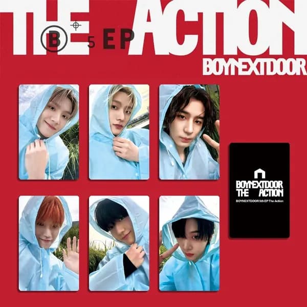 BOYNEXTDOOR Карточкиk-pop карточки коллекционные Фотокарточки 54 * 86 мм 5 шт