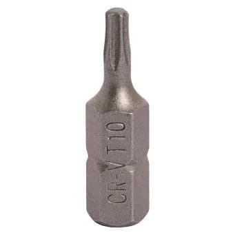 Бита (вставка) TORX T10 L 25мм 1/4 (100)