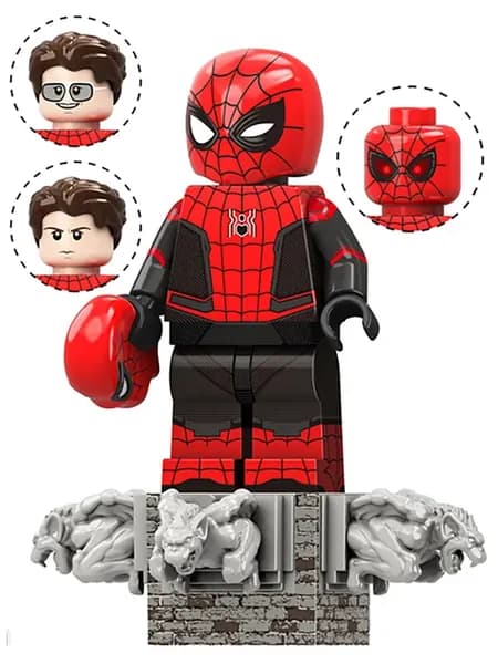 Минифигурка Marvel Человек-паук совместимая с Lego конструктор для мальчиков