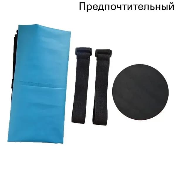 Водонепроницаемый сапог для замачивания копыт лошади, синий