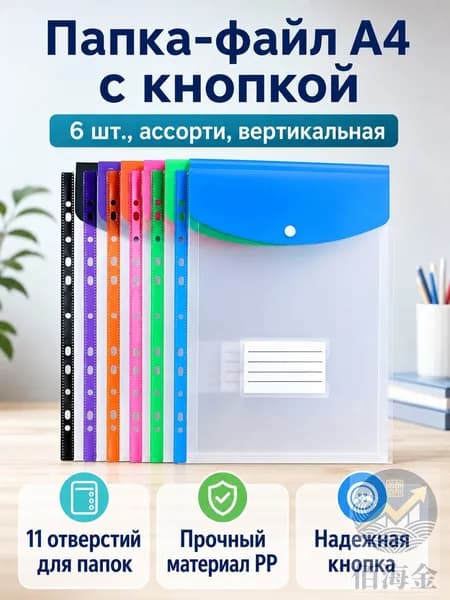 Файл A4 6 шт., 20 мкм