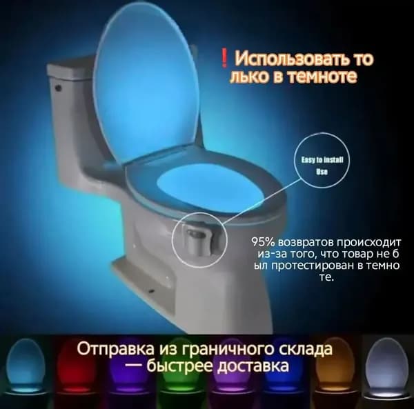 Настенный светильник, 1.2W