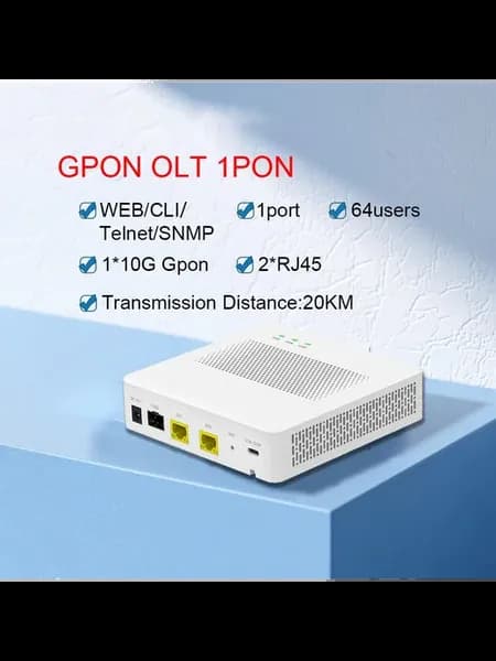 Мини GPON OLT 1 64 ONU 20км