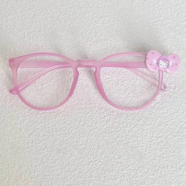 Очки хеллоу китти(Hello Kitty) очки женские(с линзами)