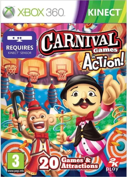 Игра Carnival Games: In Action (XBox 360, Английская версия)