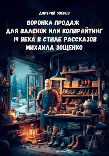 Воронка продаж для валенок или копирайтинг 19 века в стиле рассказов Михаила Зощенко | Зверев Дмитрий | Электронная книга