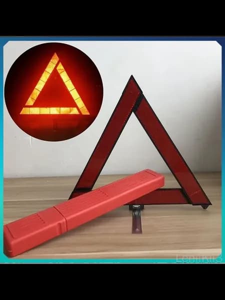 Знак аварийной остановки, светоотражающий