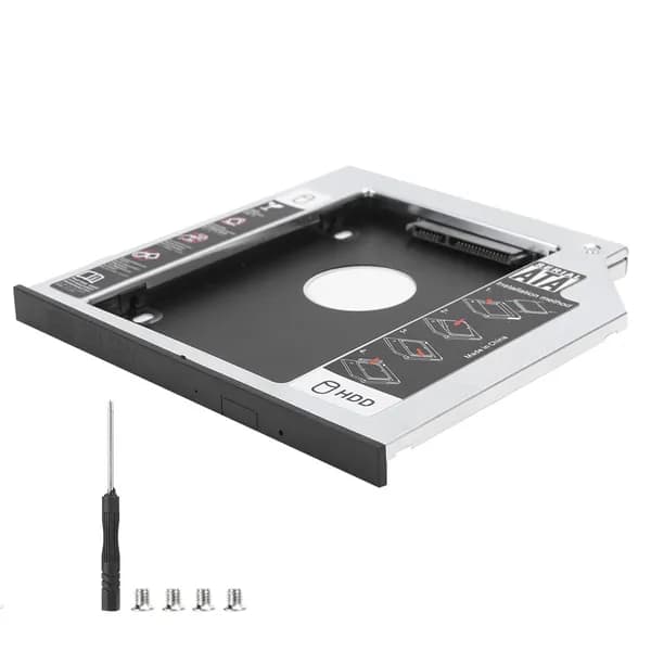 Кронштейн для SSD-накопителя толщиной 9,5 мм, легкий, из алюминиевого сплава, прочный и долговечный, подходит для использования с компьютером