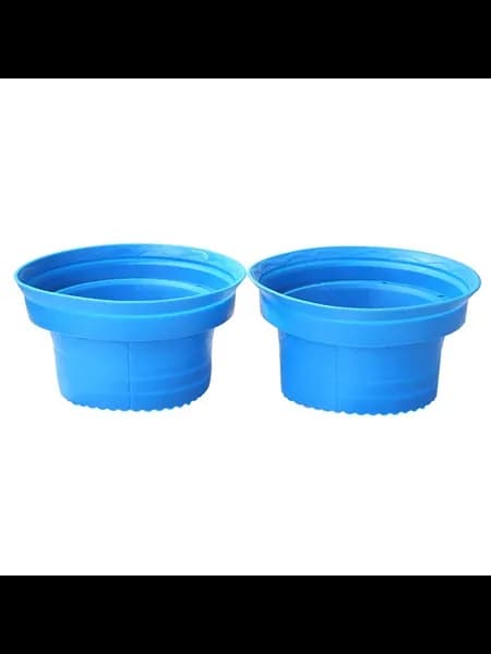 2шт мягкие силиконовые чехлы для автоакустики 6.5", синие