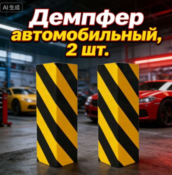 Демпфер автомобильный, 2 шт.