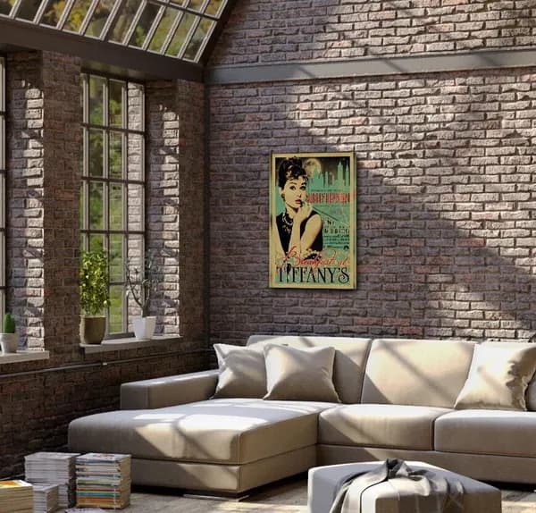 Постер Винтажный Завтрак у Тиффани (Breakfast at Tiffany's) (30х40 см)