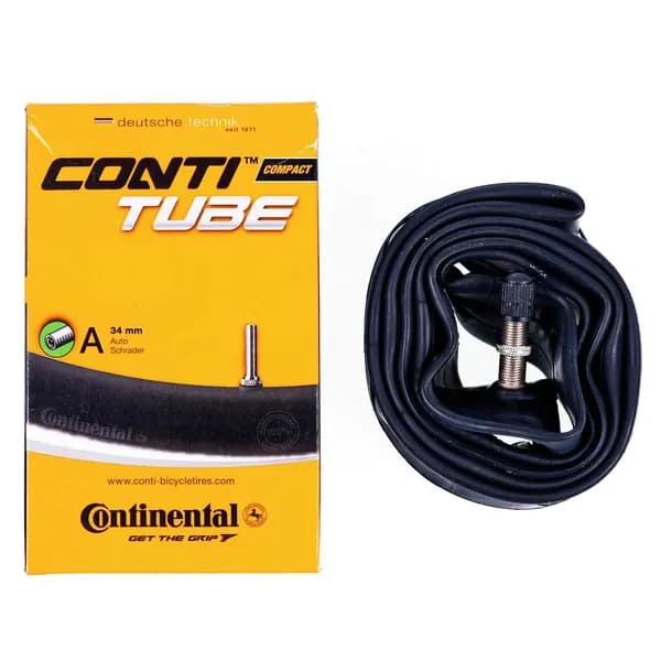 Камера 10х1.75-2.45 Continental Compact 10/11/12" 44-62/194-222 0181051 Schrader-34mm прямой