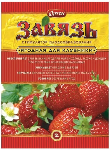 Стимулятор роста Ортон Завязь для клубники 2 г