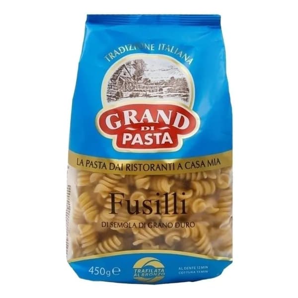 Макаронные изделия Grand di Pasta Fusilli Спирали 450 г