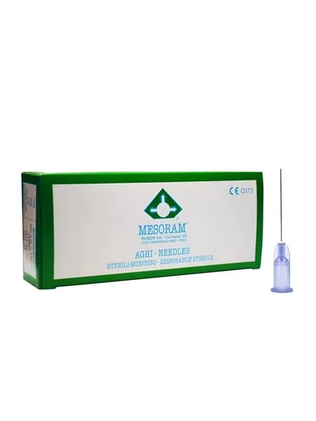 Иглы для мезотерапии 30G 0,3 х 25 мм (10 шт.), Mesoram