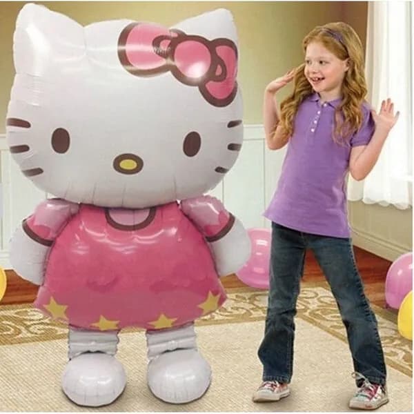 Воздушные шары Hello Kitty,116*66 см, 1 шт