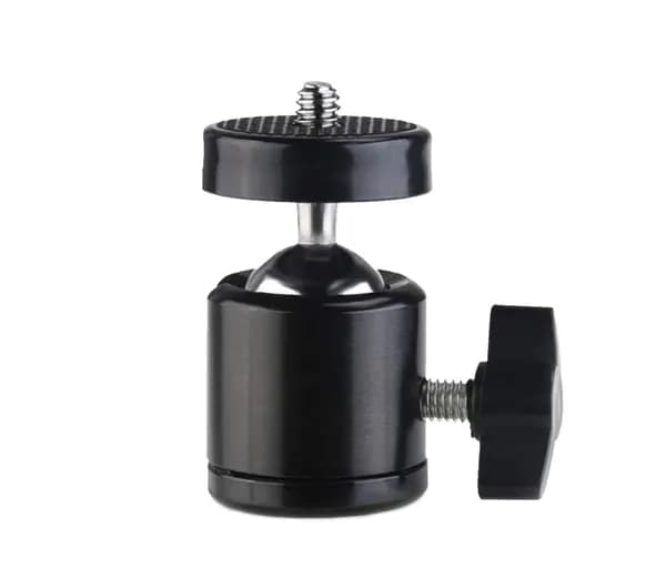 Миништативная голова для крепления камеры (1/4" папа - 1/4" мама)