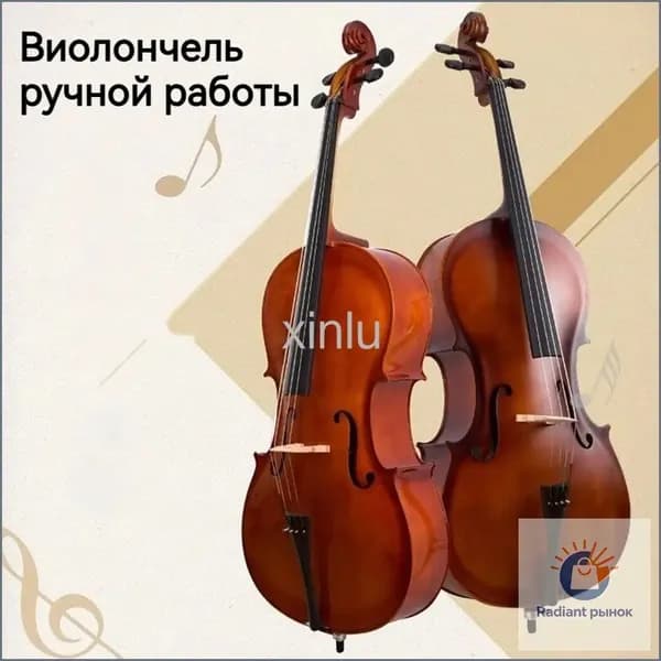 виолончель ручной работы 1/4