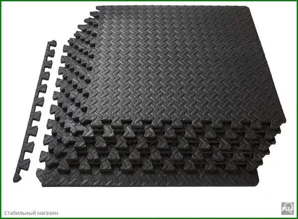 Спортивное напольное покрытие, 6шт, 30*30 см