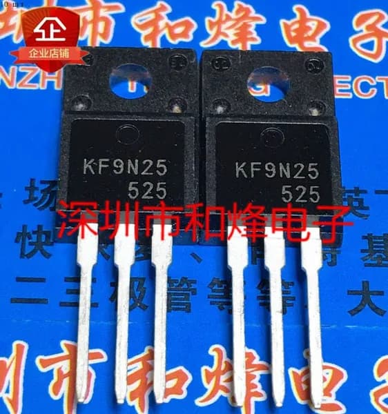 10 шт. KF9N25 KF9N25F TO-220F MOS 250V 9A Электроника чип