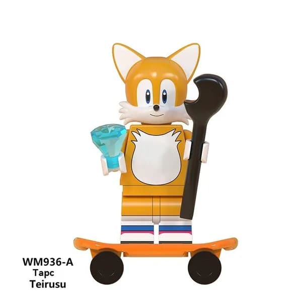 Минифигурка "Соник Тейлз" совместим с конструкторами лего (WM936A)