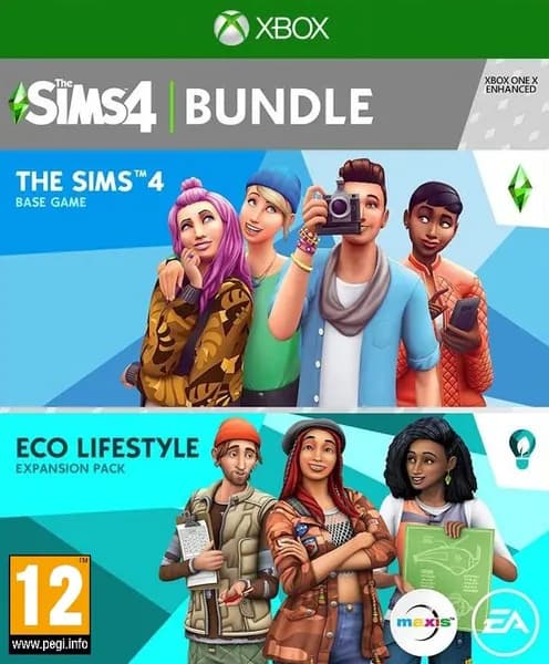 Игра The Sims 4 + Дополнение The Sims 4 Экологичная жизнь (Eco Lifestyle) Xbox One Русская Версия Диск на Xbox One
