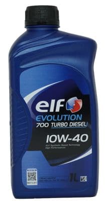ELF EVOLUTION 700 TURBO DIESEL 10W-40 Масло моторное, Полусинтетическое, 1 л