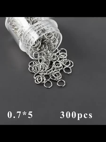 Кольца для бижутерии 0.7*5 мм, 300 шт, M86603
