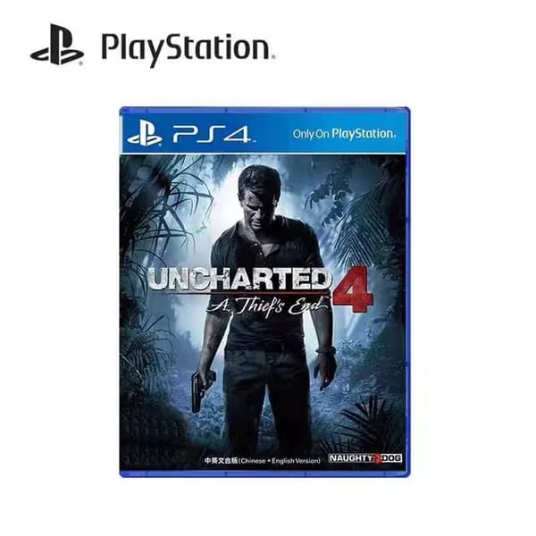 Игра Uncharted 4 (PlayStation 4, PlayStation 5, Оригинальный)