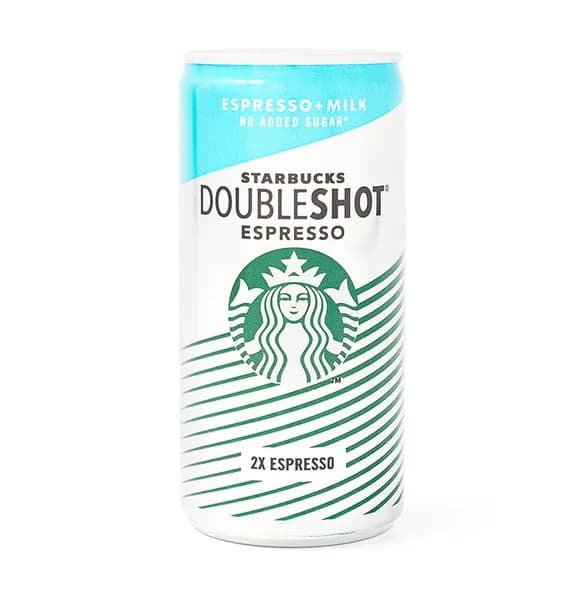 Молочный кофейный напиток Starbucks Doubleshot Espresso без сахара 200мл, Дания - 1 шт.