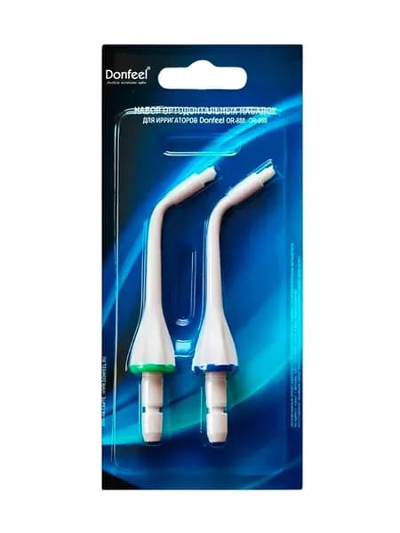 Насадки для ирригатора Donfeel ортодонтические OR-880/900, 2 шт