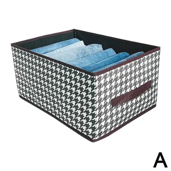Органайзер для белья, одежды 40x28x20 см 1 шт нейлон черный