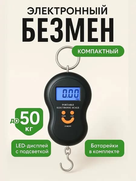 безмен электронный (50кг)