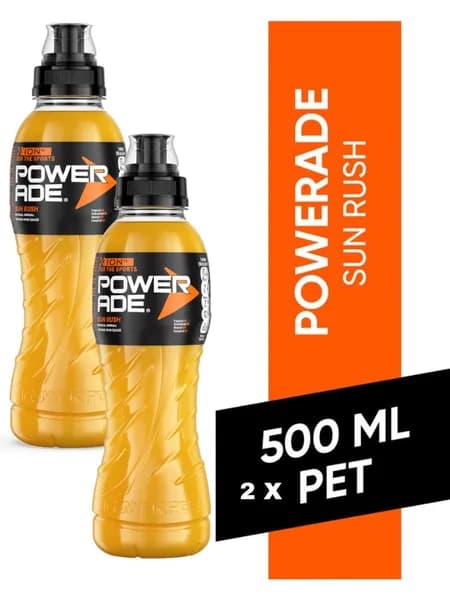 Спортивный напиток Powerade Ice Orange, 500 мл 2 шт.